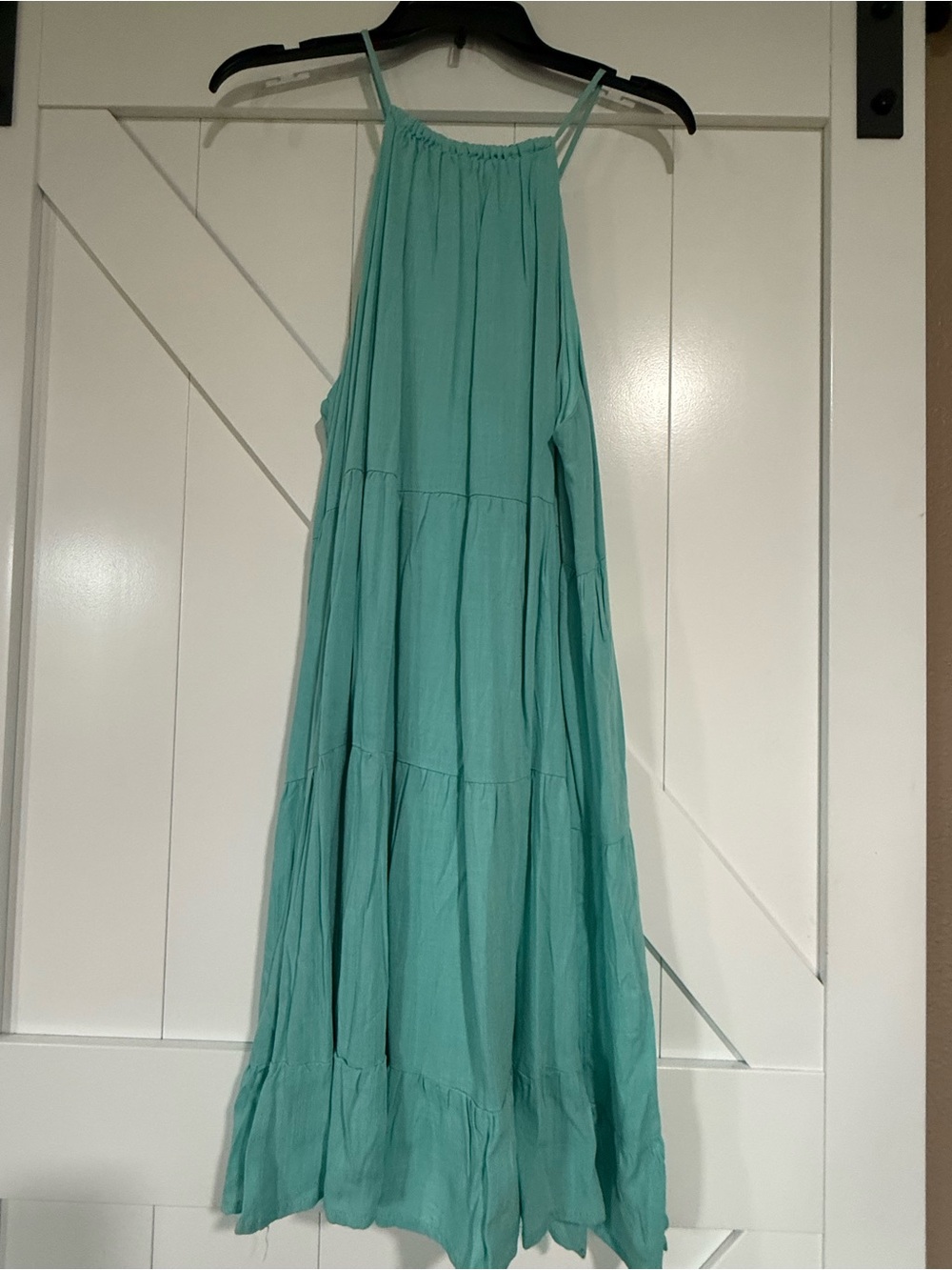 Staccato Teal Dress